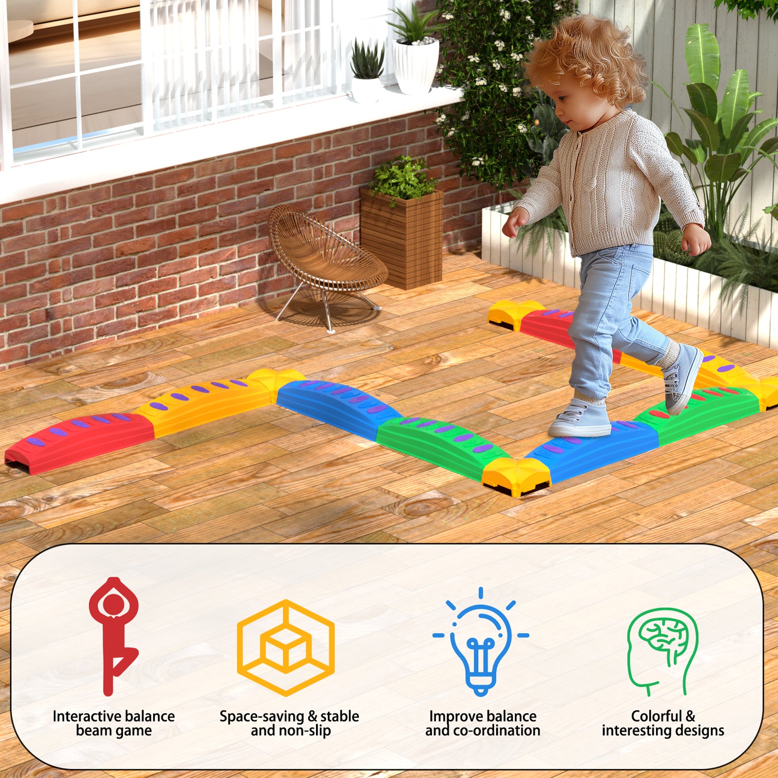 Stepping into Fun: Introducing XJD Kids Indoor and Outdoor Stepping Stones