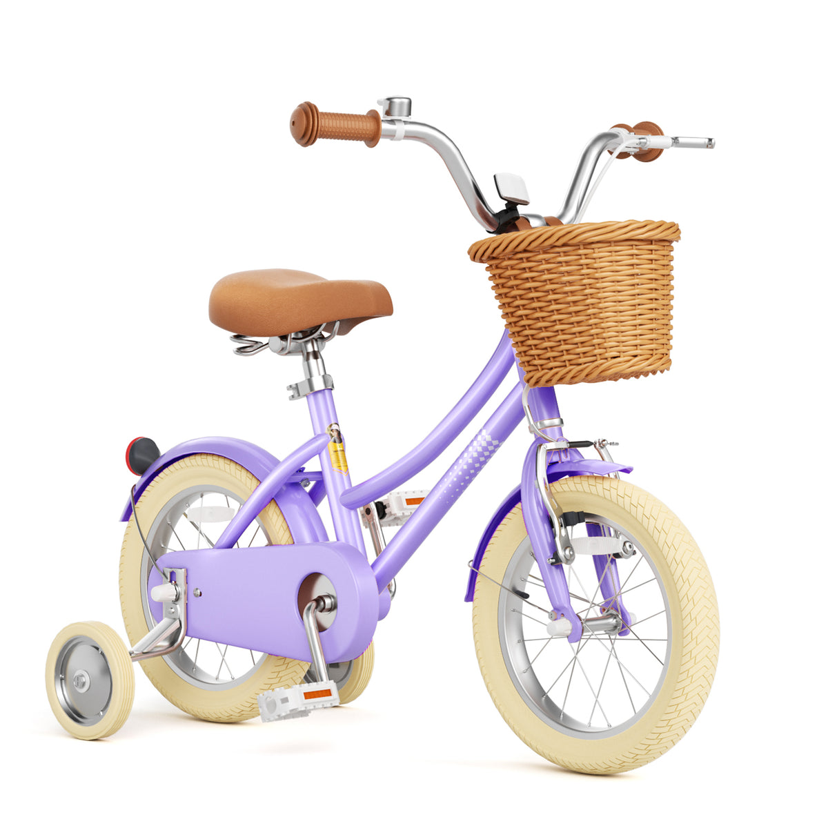 KORIMEFA Girls Bike for 3-12 Years Old Toddlers , 12 14 16 Inch Kids Bike with Training Wheels , 20 Inch Children Bicycles with Kickstand