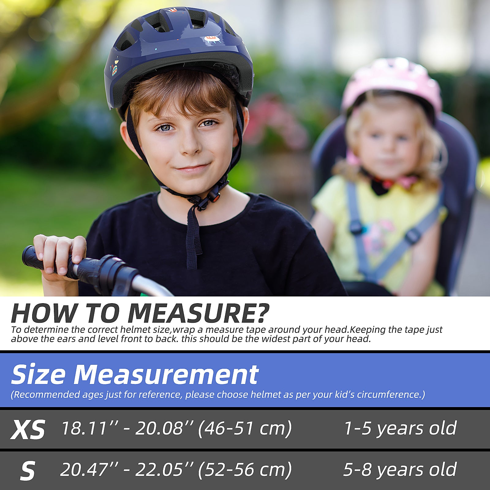 XJD Kids Helmets Astronaut In Blue Adjustable Helmet for Kids In Stock USA