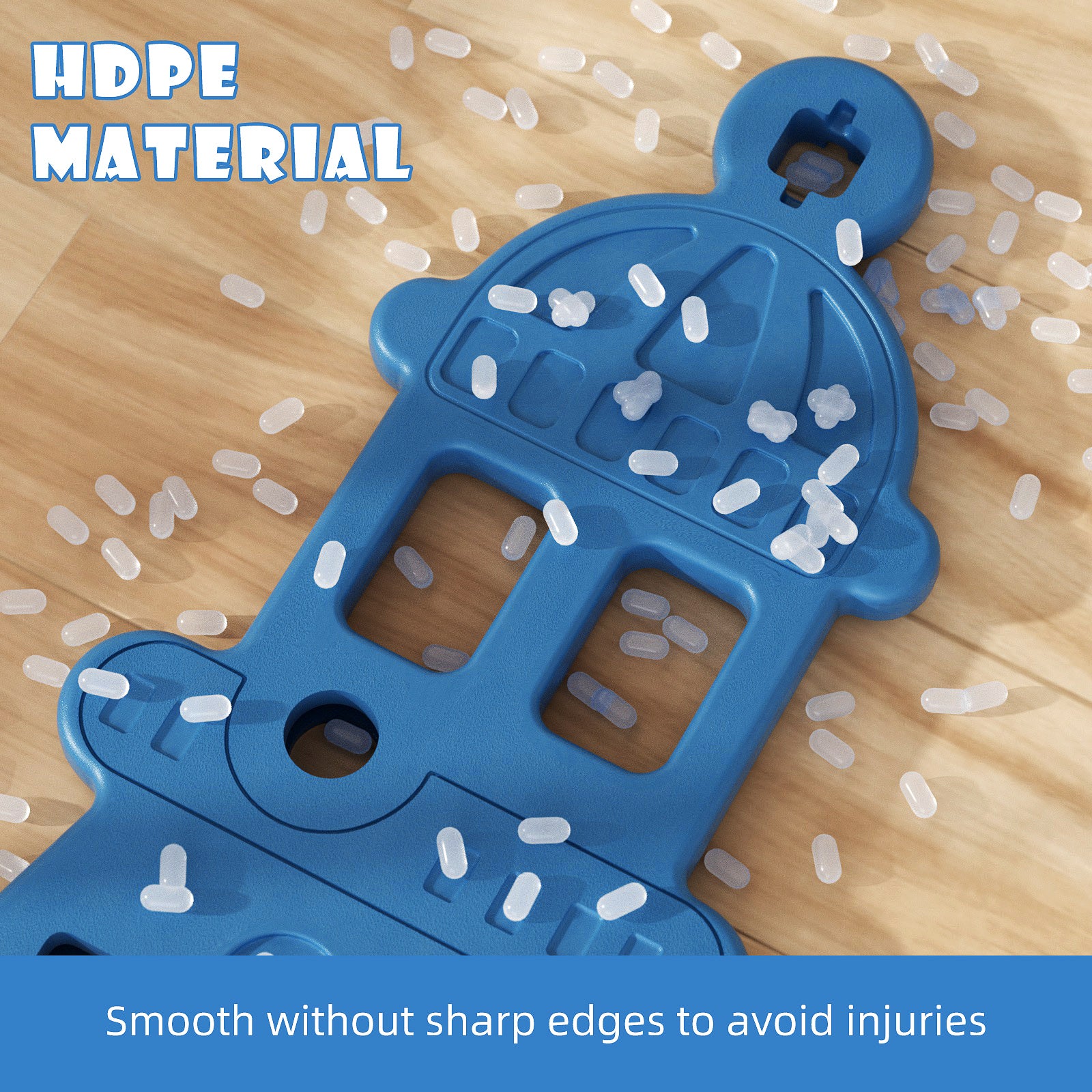 XJD 4-in-1 Toddler Slide and Swing Set Blue In Stock USA