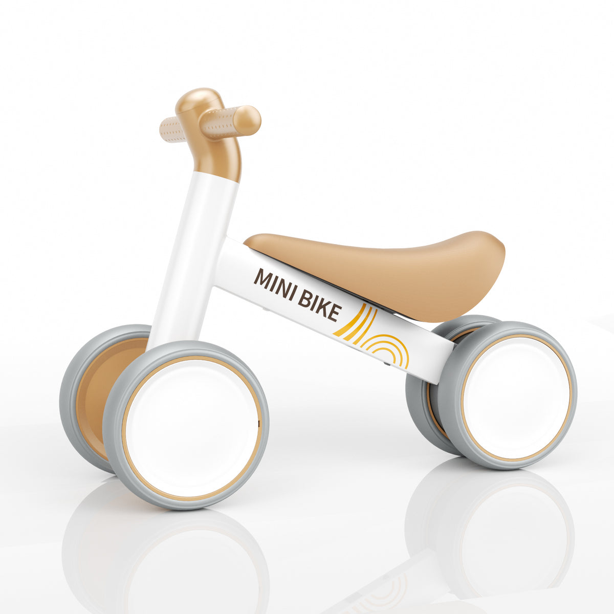 67i Baby Toddler Balance Bike for 2 year old - Brown