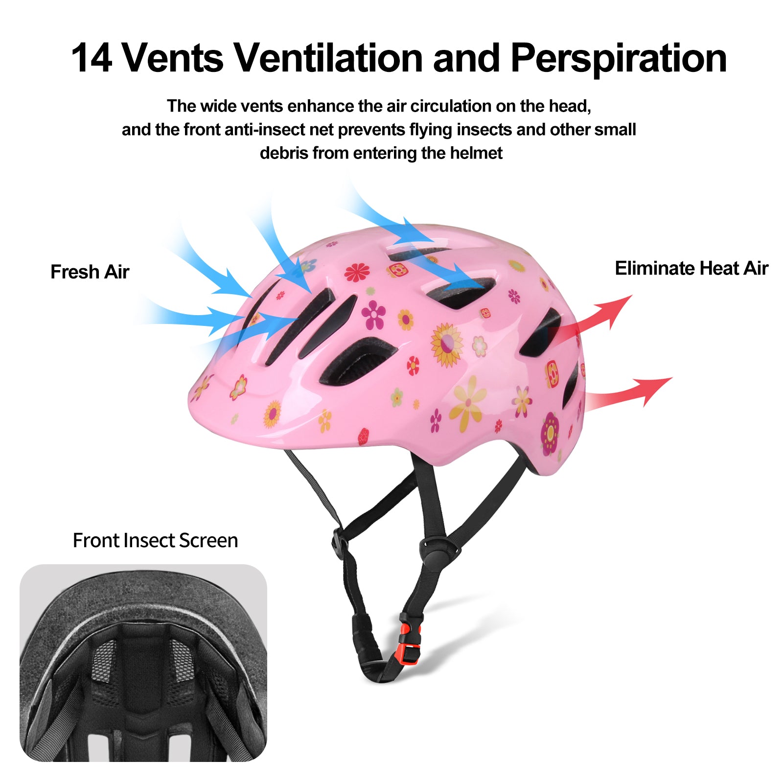 Glaf Kids Helmets Pink Flower In Stock USA