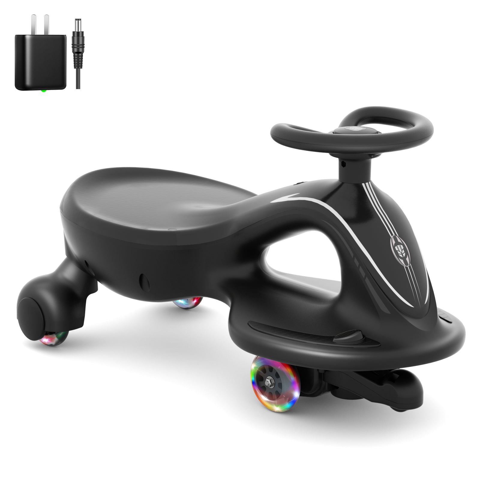XJD in Electric Wiggle Car Black In Stock USA - Main Image