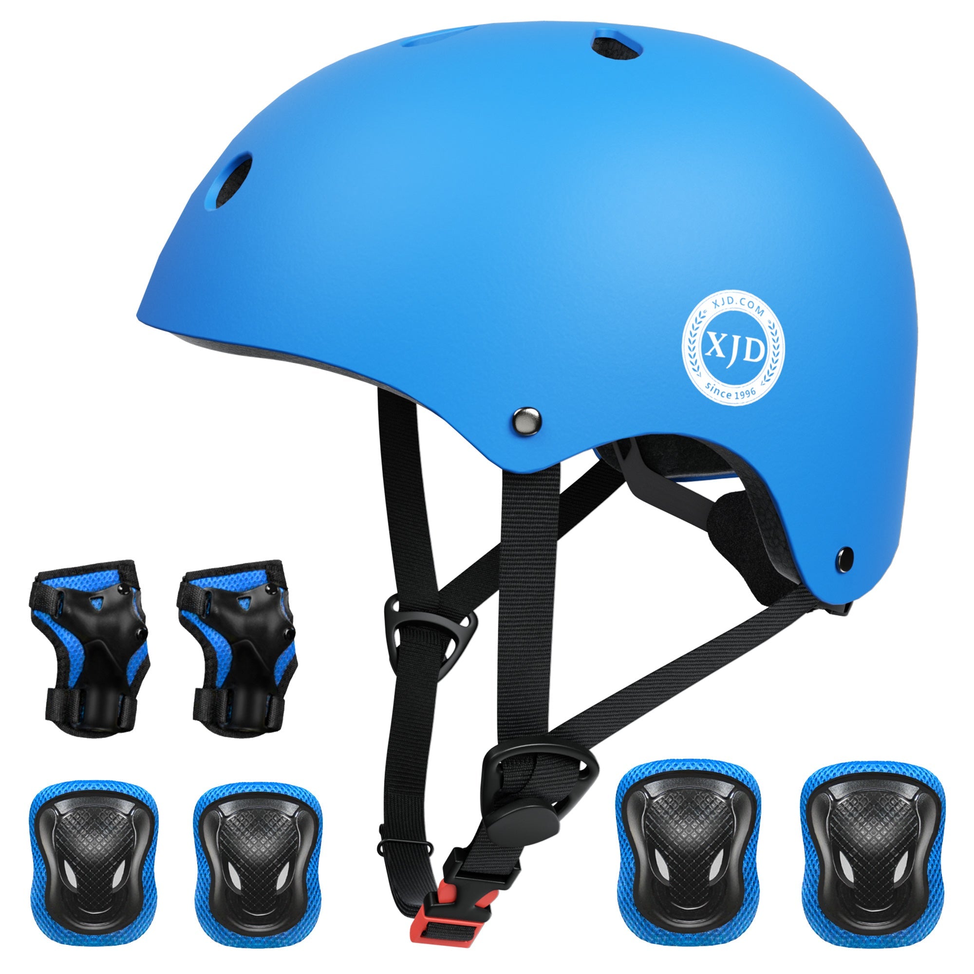 Xjd Kids Bike Helmet Protective Gear Set Age 2 13 Years Knee Pads Elbow Pads Wrist Guards And Adjustable Skateboard Helm Xjd Kids Bike Helmet Protective Gear Set Age 2 13 Years Knee Pads Elbow Pads Wrist Guards And Adjustable Skateboard Helm