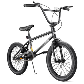 KORIMEFA Freestyle Kids BMX Bikes 18 20 Inch Kids Bicycles for Years Old Boys Girls Teen with Adjustable Seat and Handbrake, for Kids 7-13 Beginner-Level to Advanced Rider