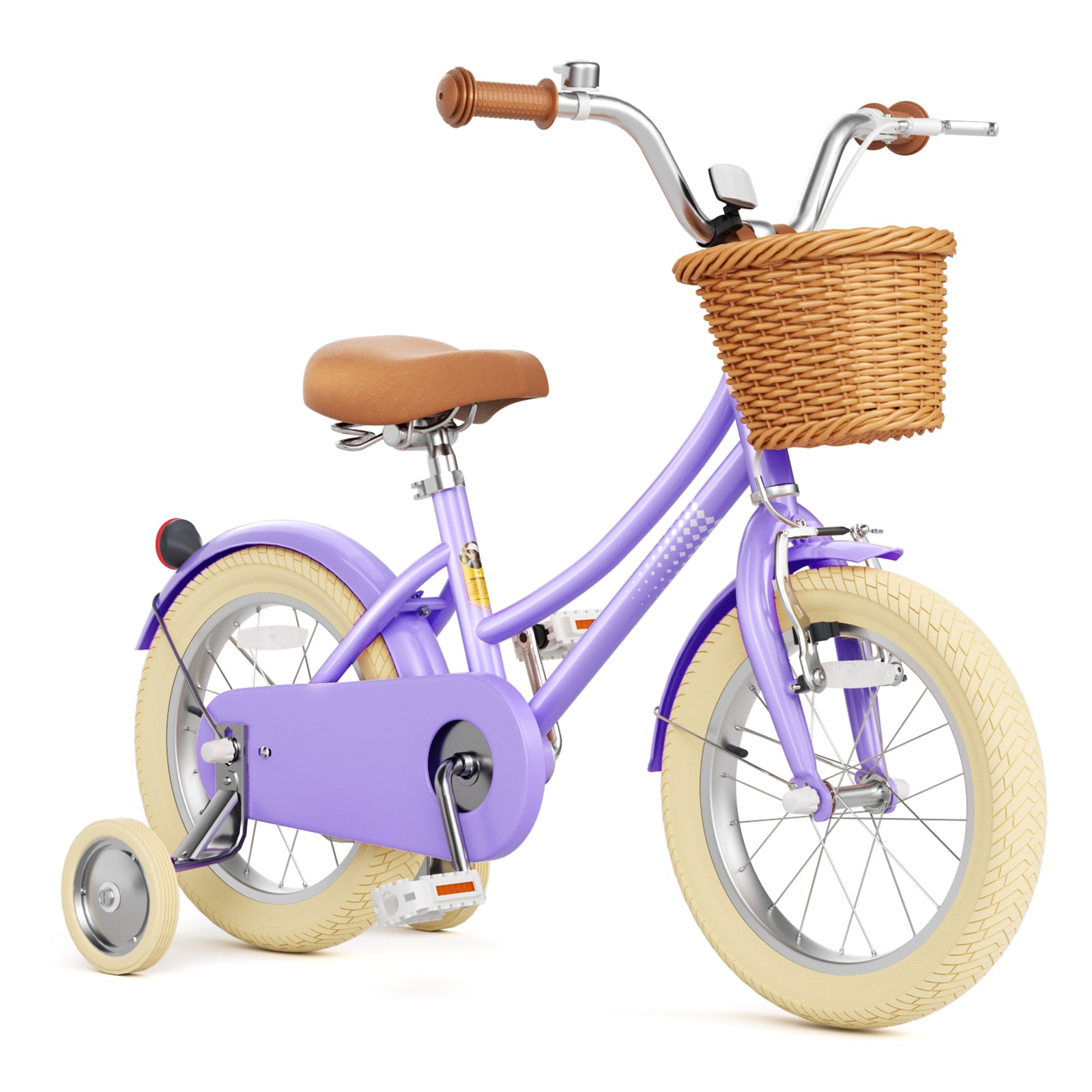 KORIMEFA Girls Bike for 3-12 Years Old Toddlers , 12 14 16 Inch Kids Bike with Training Wheels , 20 Inch Children Bicycles with Kickstand
