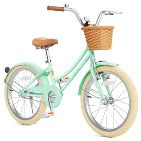 KORIMEFA Girls Bike for 3-12 Years Old Toddlers , 12 14 16 Inch Kids Bike with Training Wheels , 20 Inch Children Bicycles with Kickstand