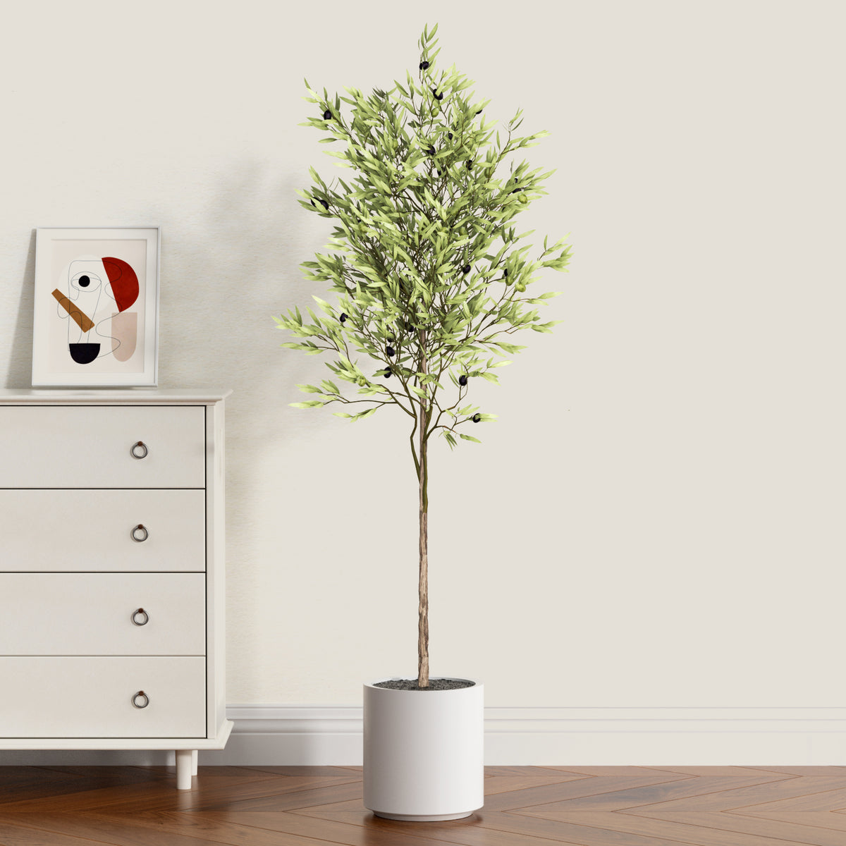 XJD Potted Olive Tree, 3 Size Options