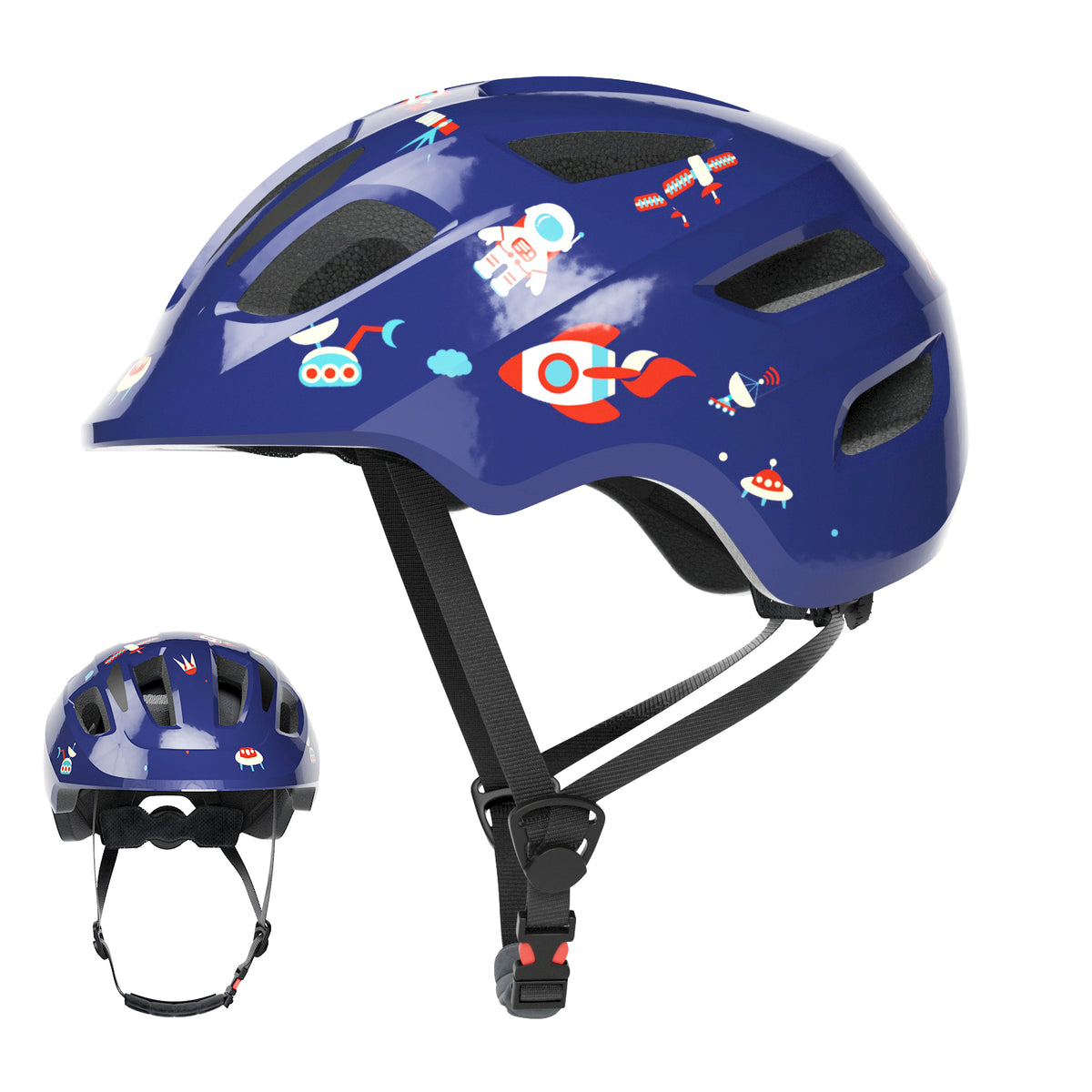 XJD Kids Helmets Astronaut In Blue Adjustable Helmet for Kids In Stock USA