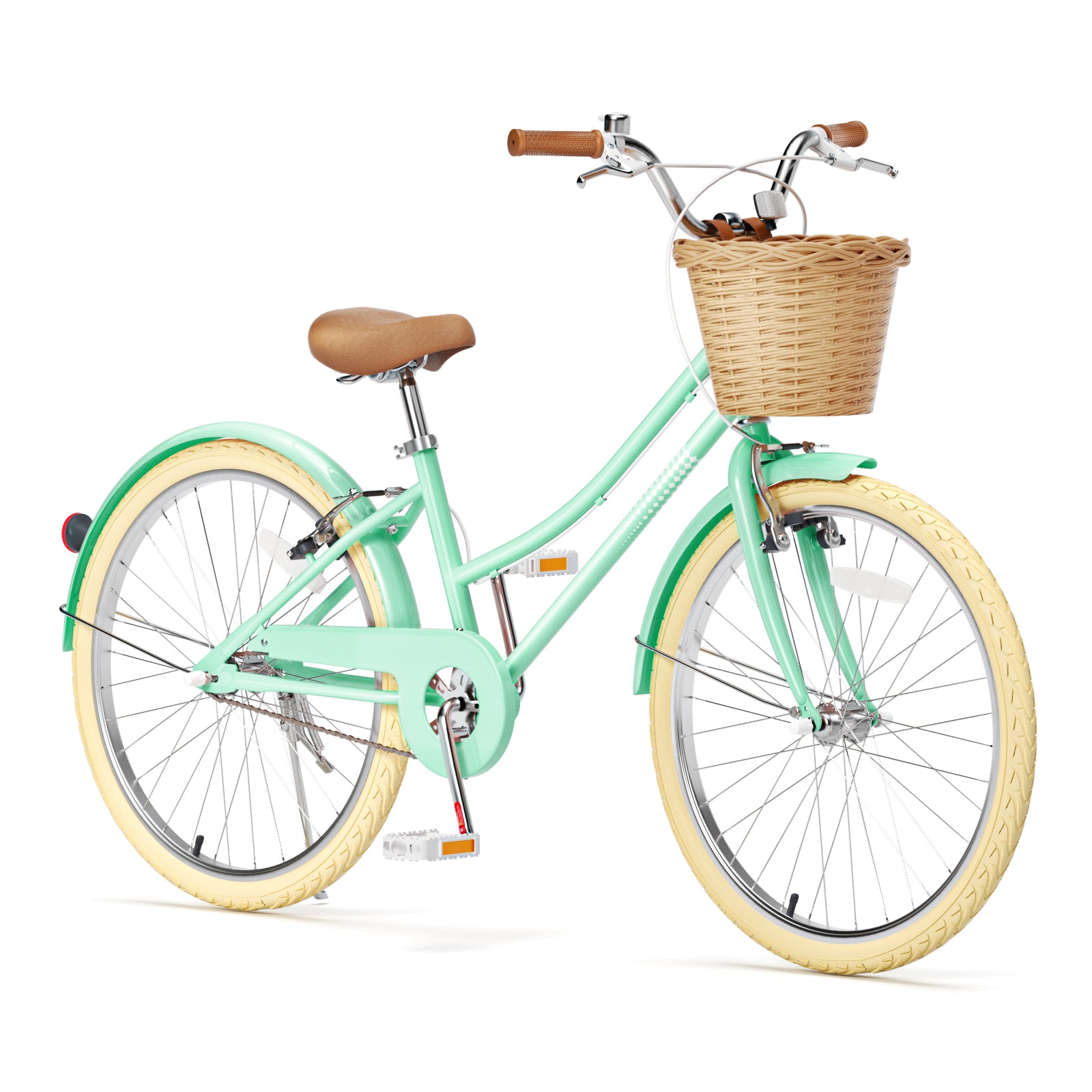 KORIMEFA Girls Bike for 3-12 Years Old Toddlers , 12 14 16 Inch Kids Bike with Training Wheels , 20 Inch Children Bicycles with Kickstand