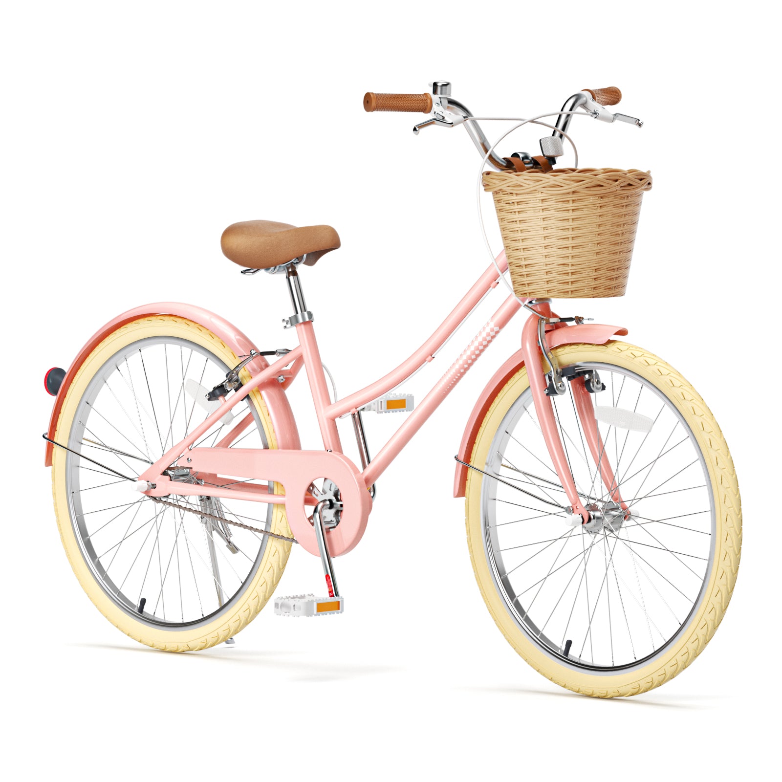 KORIMEFA Girls Bike for 3-12 Years Old Toddlers , 12 14 16 Inch Kids Bike with Training Wheels , 20 Inch Children Bicycles with Kickstand
