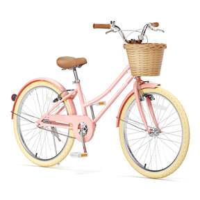 KORIMEFA Girls Bike for 3-12 Years Old Toddlers , 12 14 16 Inch Kids Bike with Training Wheels , 20 Inch Children Bicycles with Kickstand