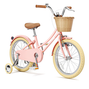 KORIMEFA Girls Bike for 3-12 Years Old Toddlers , 12 14 16 Inch Kids Bike with Training Wheels , 20 Inch Children Bicycles with Kickstand