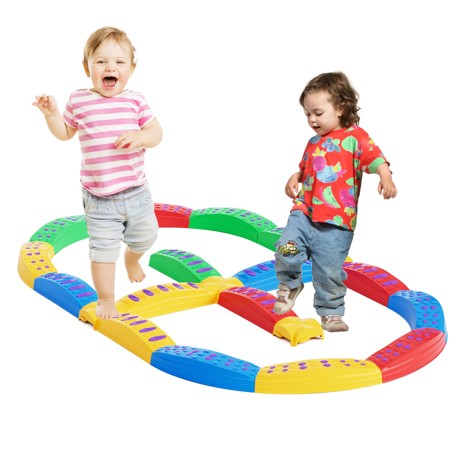 XJD Kids Indoor and Outdoor Stepping Stones for Kids (8