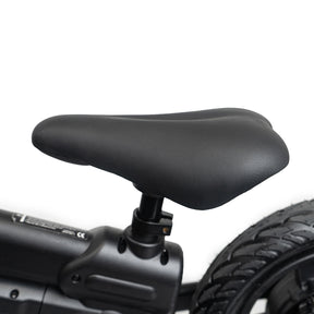XJD 24V 150W Kids Electric Balance Bike, Ages 3-5, 12" Inflatable Tire, Adjustable Seat, Black