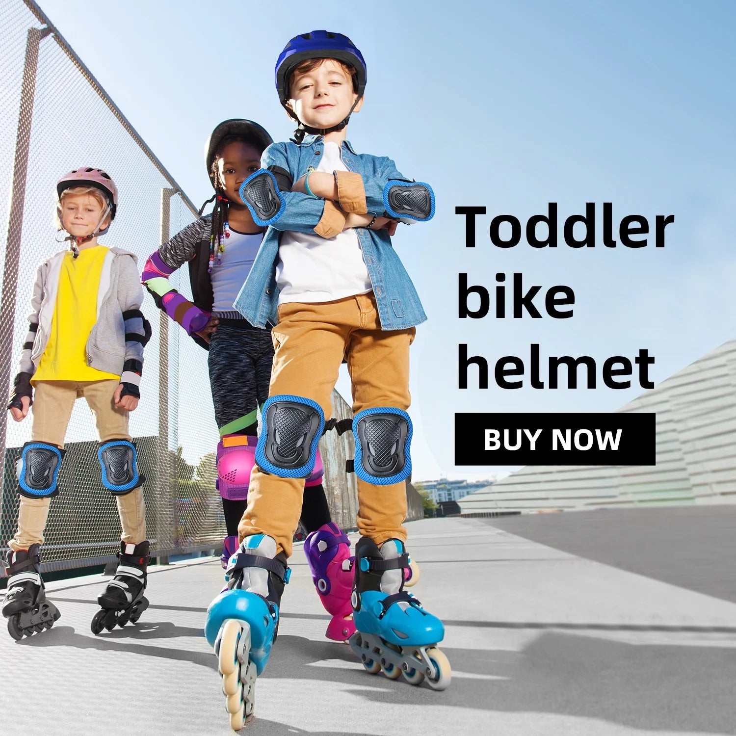 KORIMEFA Toddler Helmet, Kids Bike Helmet, Baby Multi-Sport Adjustable Skateboard Helmet for Kids Boys Girls Helmet Lightweight for Age 1+