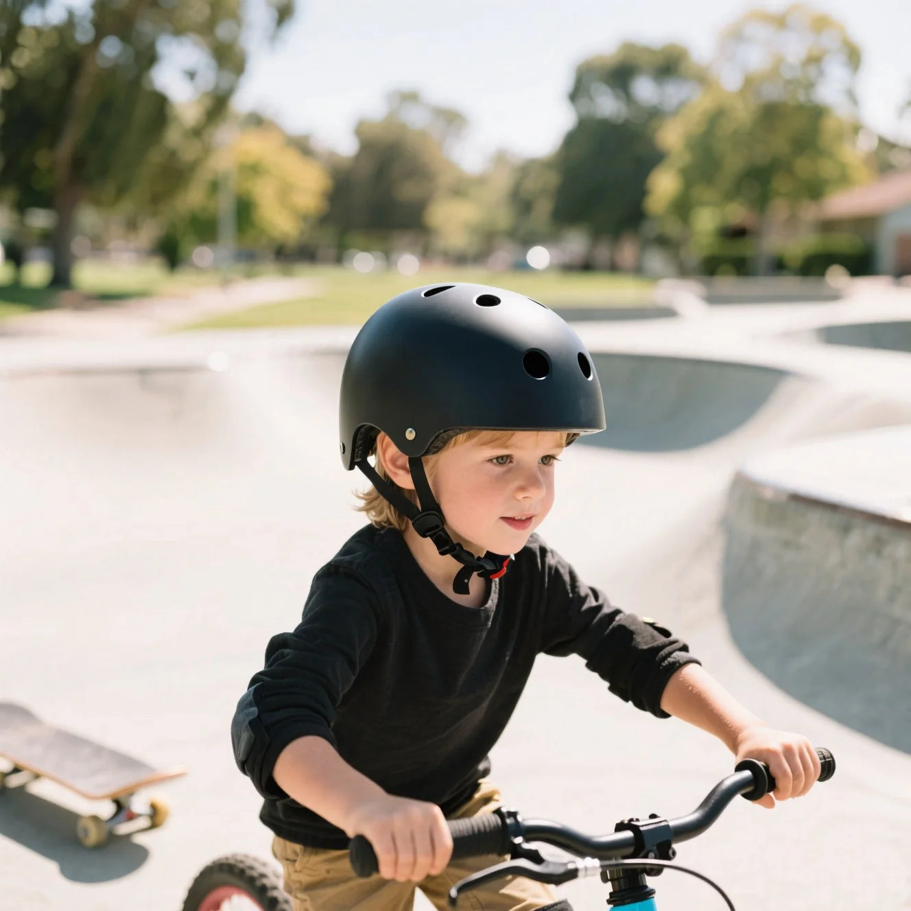 Kids Bike Helmet, Toddler Bicycles Helmets for 3-12 Boys Girls, Adjustable Cycling Multi-Sport Child's Helmet for Roller Skating Scooter CPSC