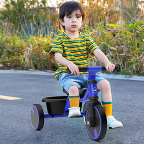 XJD Toddler Training  Balance Bike - No Pedal Bicycle for Kids Ages 1.5+, Blue