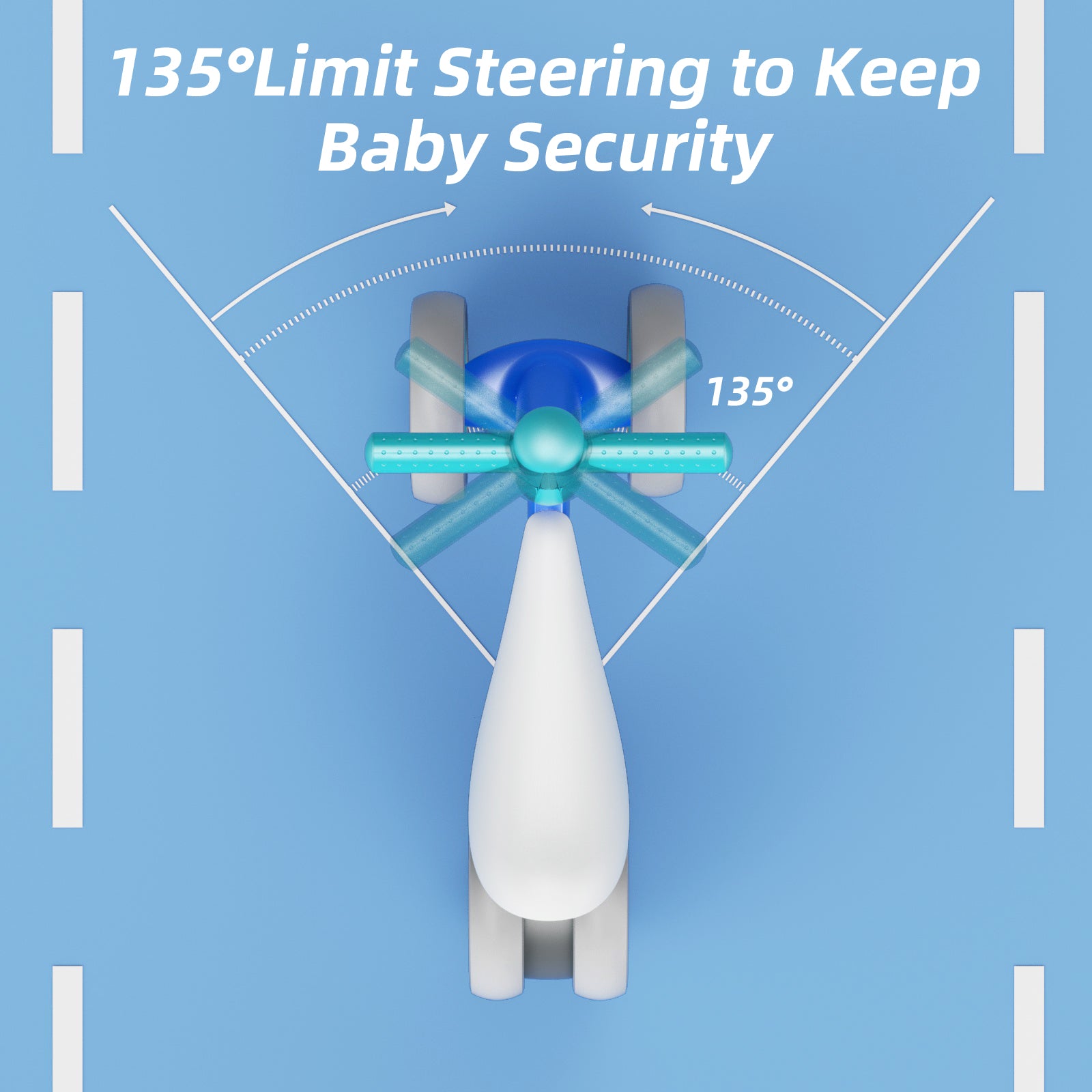 KORIMEFA Baby Balance Bike for 1 Year Old Boys Girls 12-24 Month Toddler Balance Bike, 4 Wheels Pre-School Walker Riding Toy, First Birthday Gifts