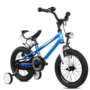 KORIMEFA Kids Bike, Boy Bicycle with Training Wheels for 3-6 Years Old Toddlers, Children Bicycle with Water Bottle Holder & Headlight & Training Wheels