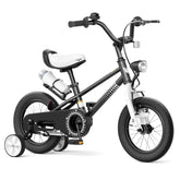 KORIMEFA Kids Bike, Boy Bicycle with Training Wheels for 3-6 Years Old Toddlers, Children Bicycle with Water Bottle Holder & Headlight & Training Wheels