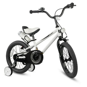 KORIMEFA Kids Bike, Boy Bicycle with Training Wheels for 3-6 Years Old Toddlers, Children Bicycle with Water Bottle Holder & Headlight & Training Wheels