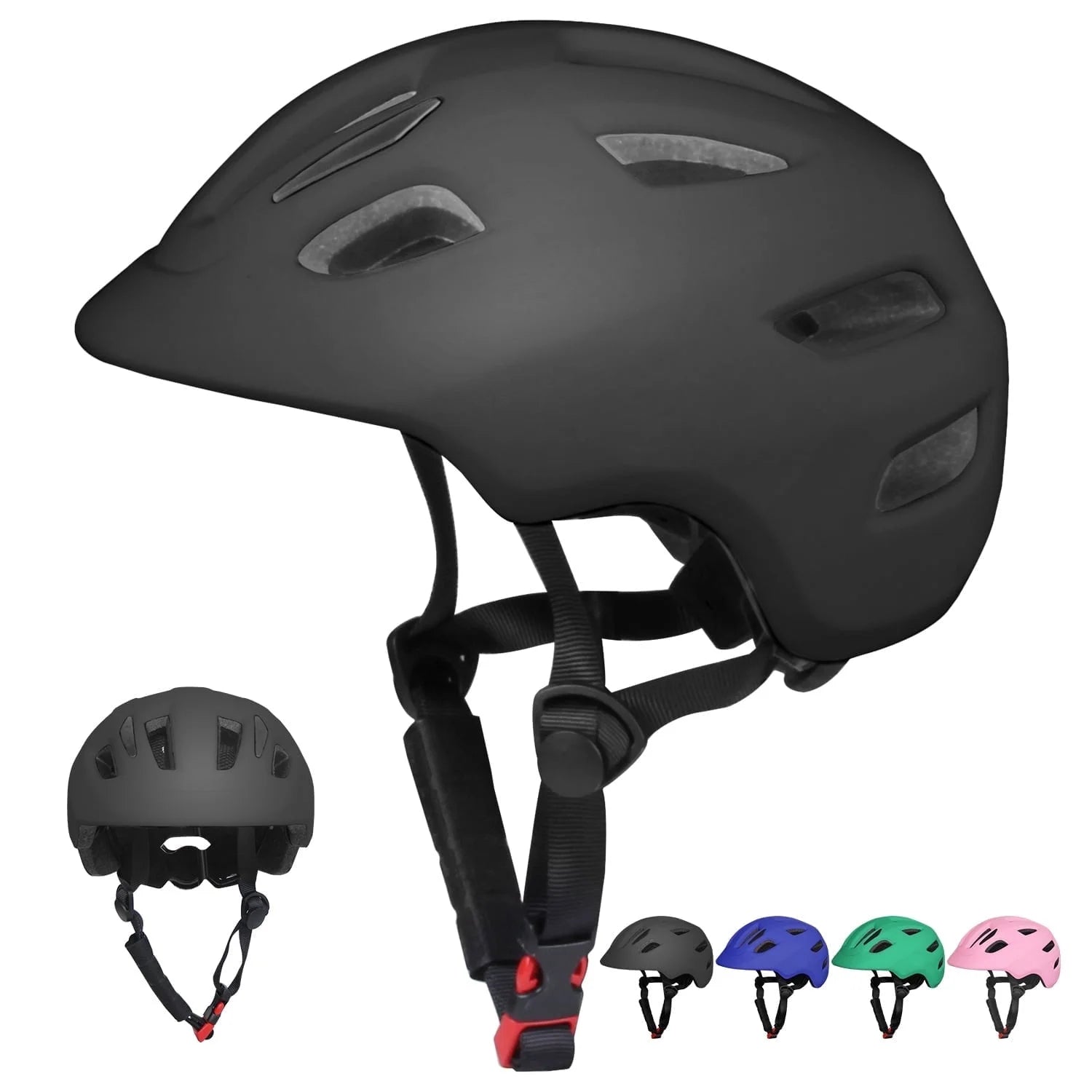 KORIMEFA Toddler Helmet, Kids Bike Helmet, Baby Multi-Sport Adjustable Skateboard Helmet for Kids Boys Girls Helmet Lightweight for Age 1+