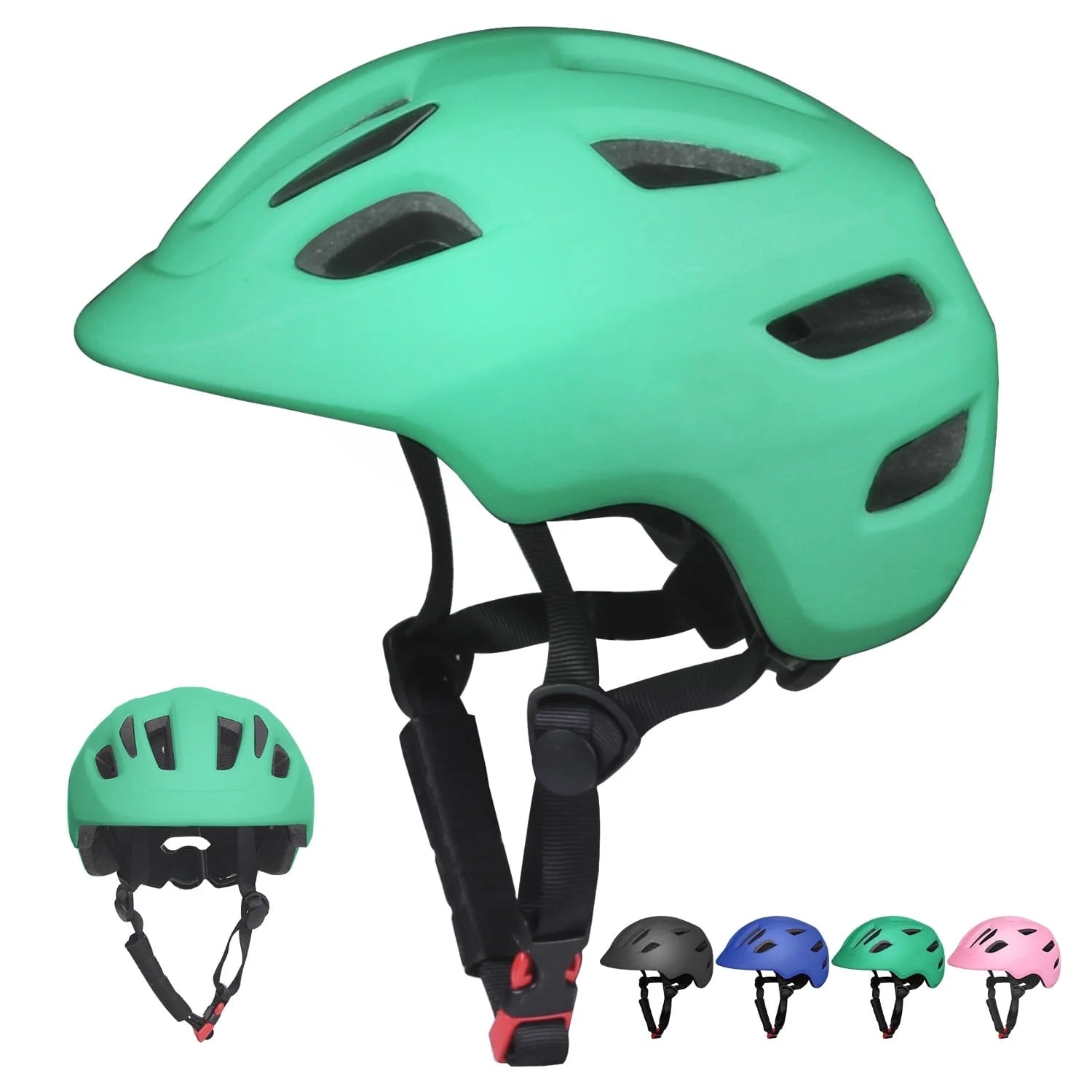 KORIMEFA Toddler Helmet, Kids Bike Helmet, Baby Multi-Sport Adjustable Skateboard Helmet for Kids Boys Girls Helmet Lightweight for Age 1+