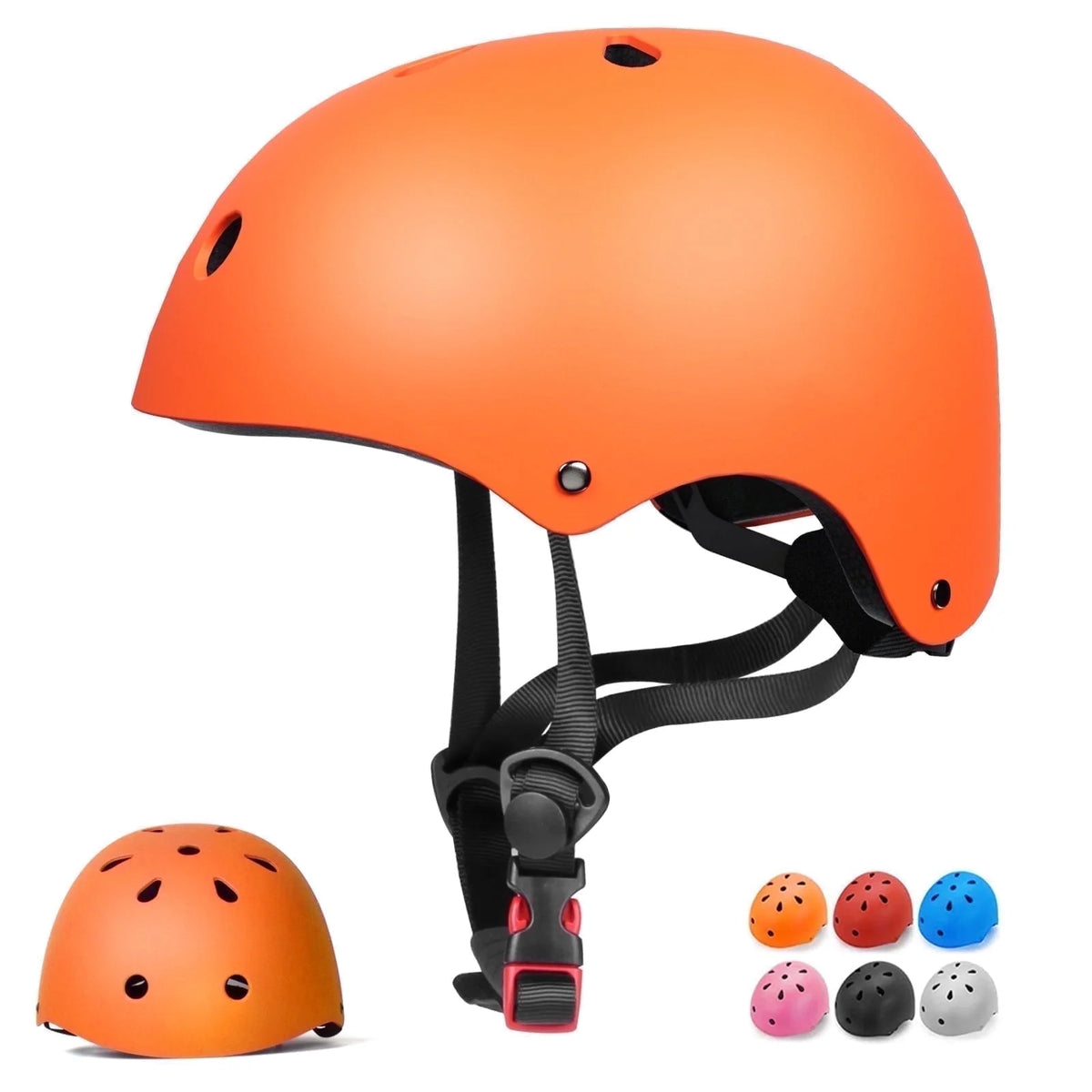 Kids Bike Helmet, Toddler Bicycles Helmets for 3-12 Boys Girls, Adjustable Cycling Multi-Sport Child's Helmet for Roller Skating Scooter CPSC