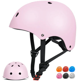 Kids Bike Helmet, Toddler Bicycles Helmets For Boys Girls, Adjustable Cycling Multi-Sport Child's Helmet for Roller Skating Scooter