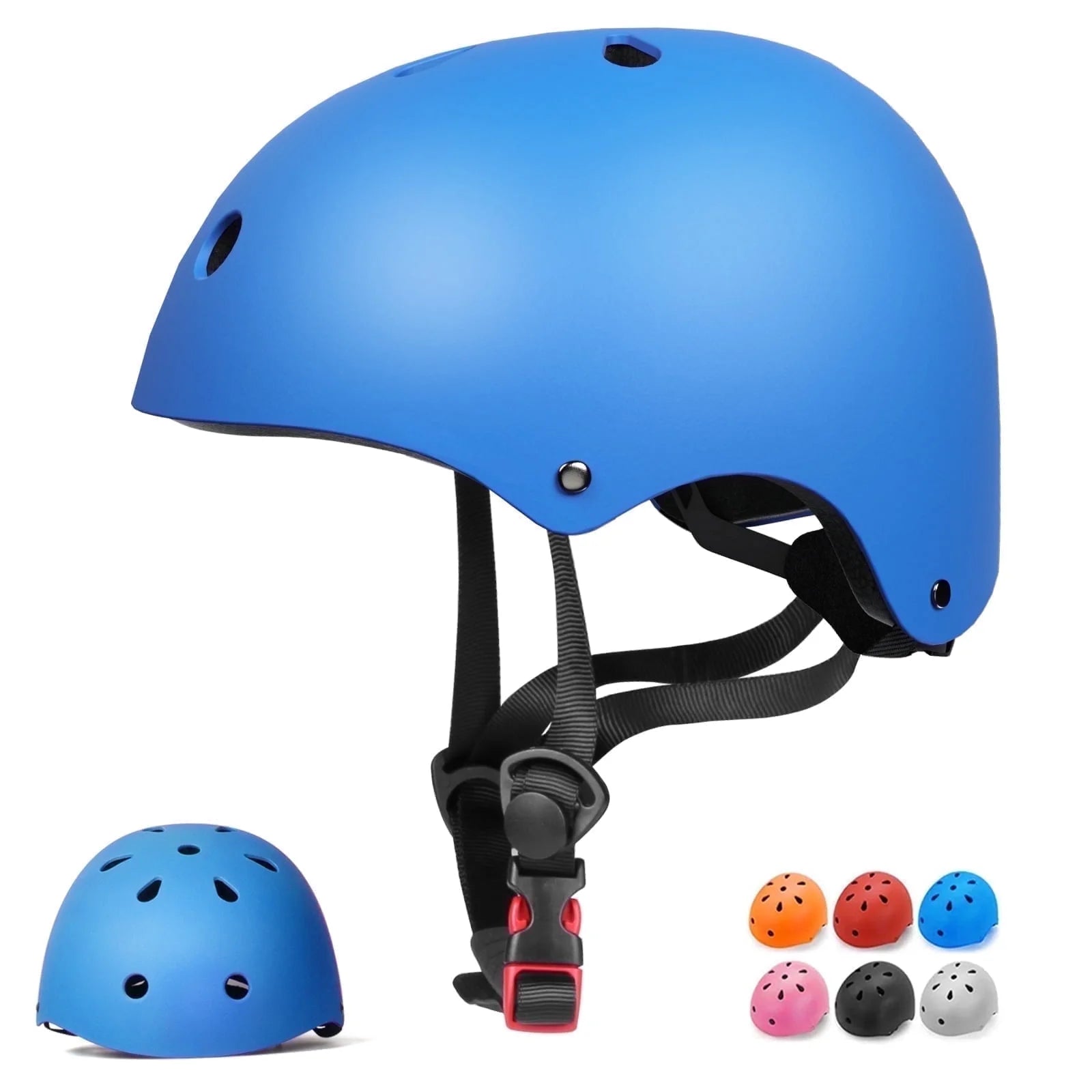 Kids Bike Helmet, Toddler Bicycles Helmets for 3-12 Boys Girls, Adjustable Cycling Multi-Sport Child's Helmet for Roller Skating Scooter CPSC