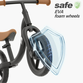 KORIMEFA Toddler Balance Bike - Lightweight Kids Toy Bike for 2, 3, 4, and 5 Year Old Boys Girls - No Pedal Training Bicycle with Adjustable Handlebar and Seat, Black