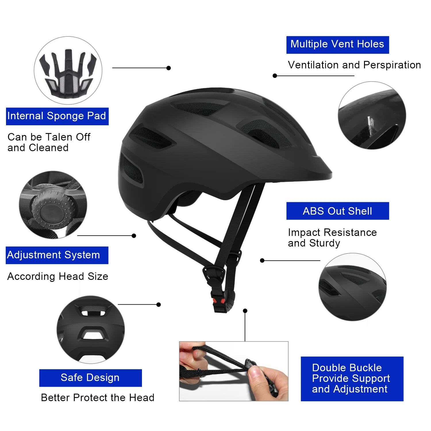 KORIMEFA Toddler Helmet, Kids Bike Helmet, Baby Multi-Sport Adjustable Skateboard Helmet for Kids Boys Girls Helmet Lightweight for Age 1+