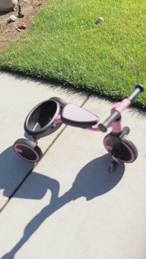 XJD Toddler Training  Balance Bike - No Pedal Bicycle for Kids Ages 1.5+, Pink