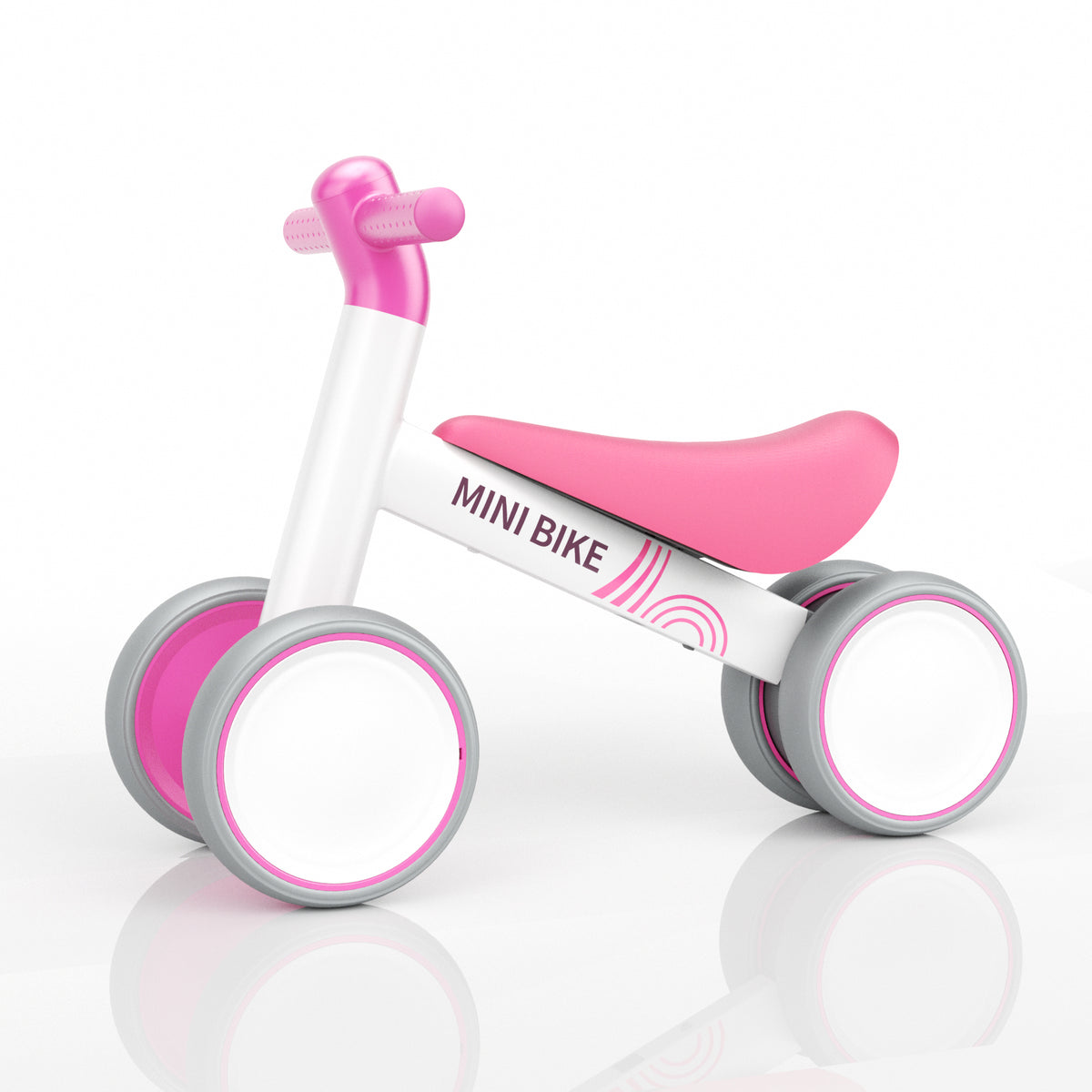 67i Baby Toddler Balance Bike for 2 year old - Rose Pink