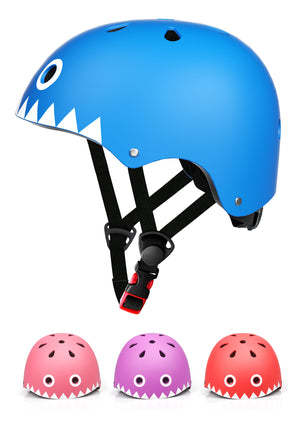 GLAF Kids Bike Helmets in Blue White In Stock USA