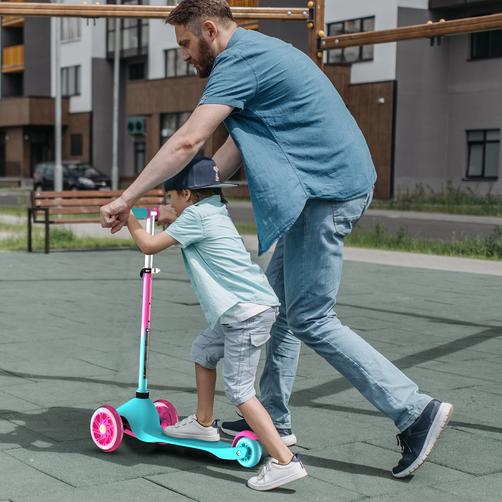 FAYDUDU Kick Wheel Toddler Kids Scooters In Stock USA