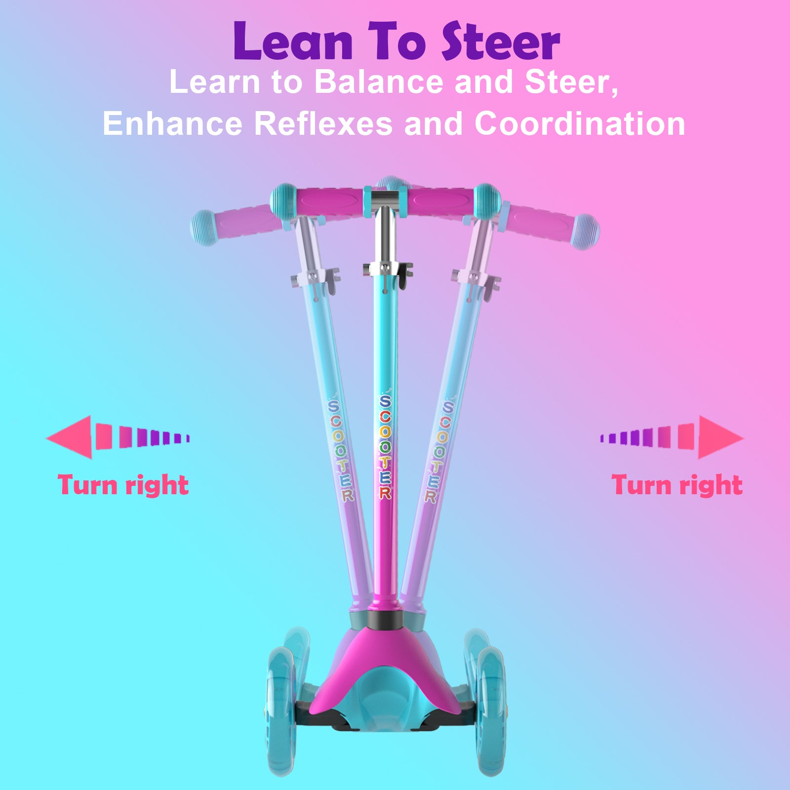 FAYDUDU Kick Wheel Toddler Kids Scooters In Stock USA