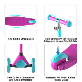 FAYDUDU Kick Wheel Toddler Kids Scooters In Stock USA