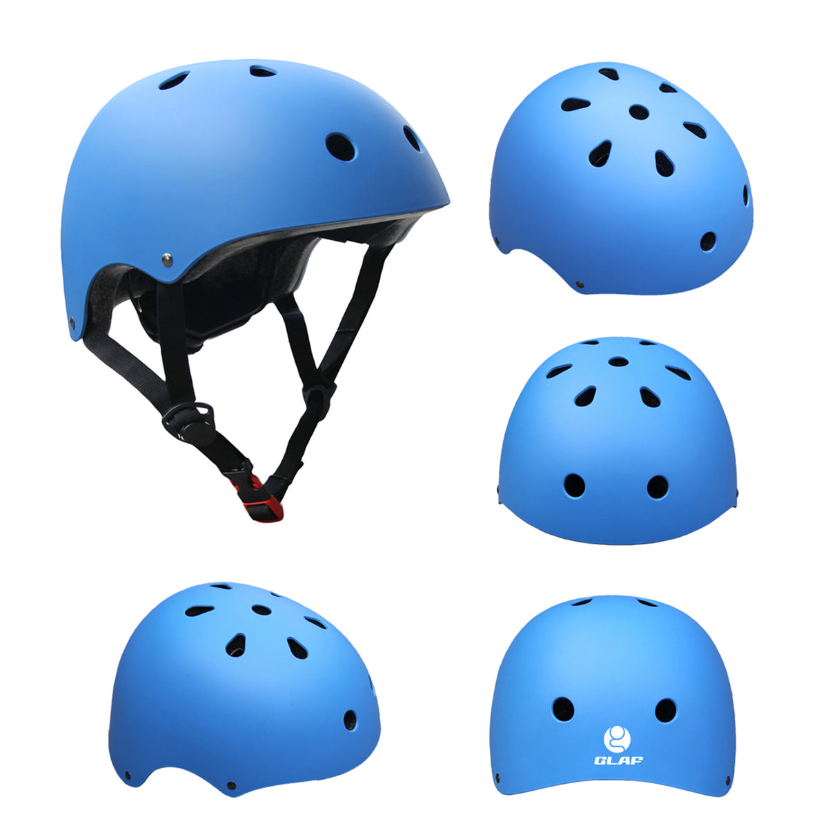 GLAF Kids Bike Helmets in Blue In Stock USA