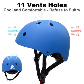 GLAF Kids Bike Helmets in Blue In Stock USA