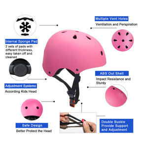 GLAF Kids Bike Helmets in Pink In Stock USA