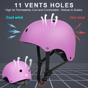 GLAF Kids Bike Helmets in Purple In Stock USA