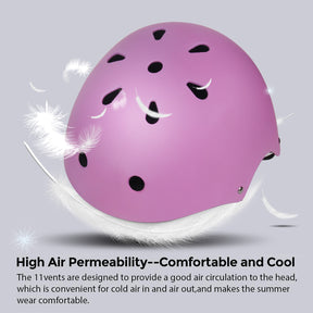 GLAF Kids Bike Helmets in Purple In Stock USA