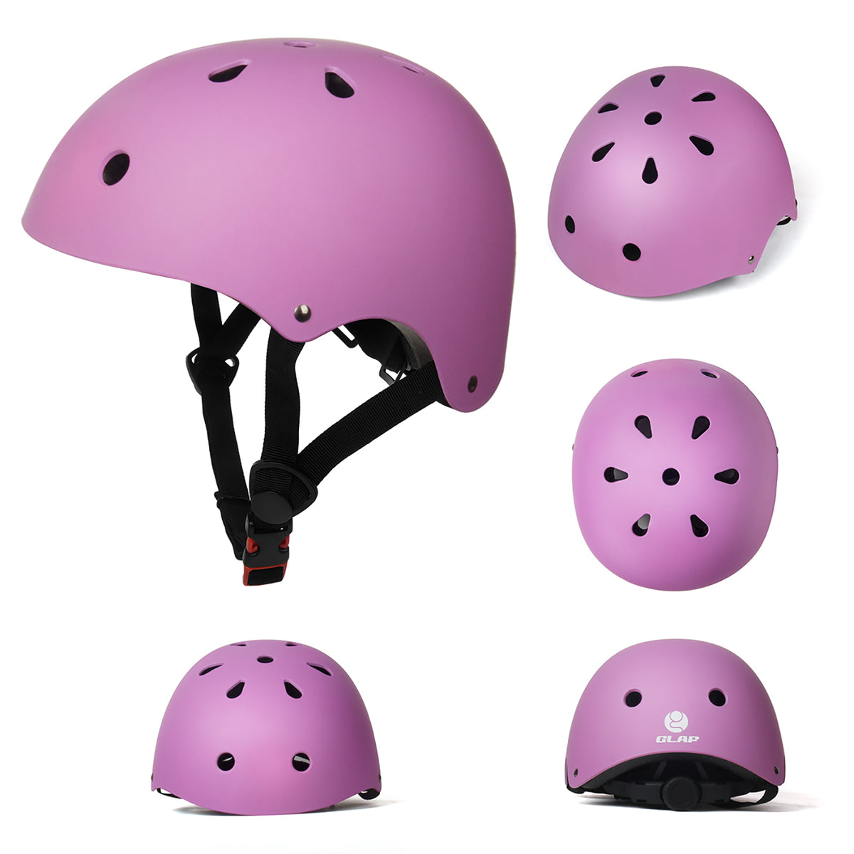 GLAF Kids Bike Helmets in Purple In Stock USA