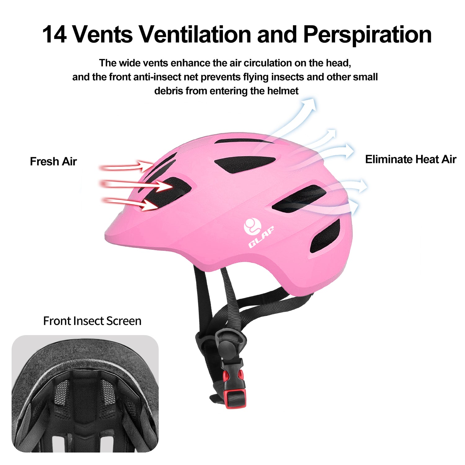 Glaf Kids Helmets Matte Pink In Stock USA