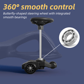 XJD 2 in 1 Electric Wiggle Car Black In Stock USA