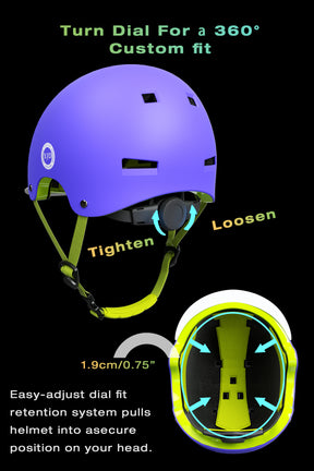 XJD Kids Bike Helmet Lavender In Stock USA
