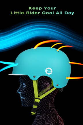 XJD Kids Bike Helmet Sky Blue In Stock USA