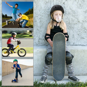 XJD Kids Helmet Sets Orange In Stock USA